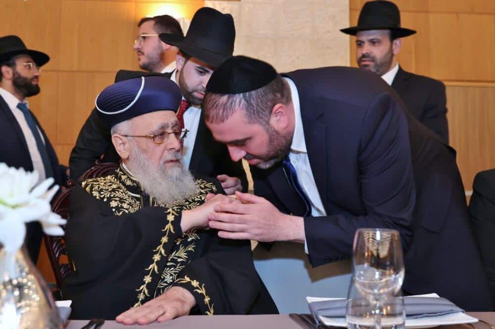 מרן שליט"א עם הרב משה ארבל